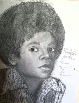 307x400 Michael Jackson In The Jackson 5! - Michael Jackson Sketch Pictures