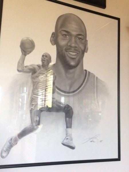 Michael Jordan Sketch At PaintingValley.com | Explore Collection Of ...