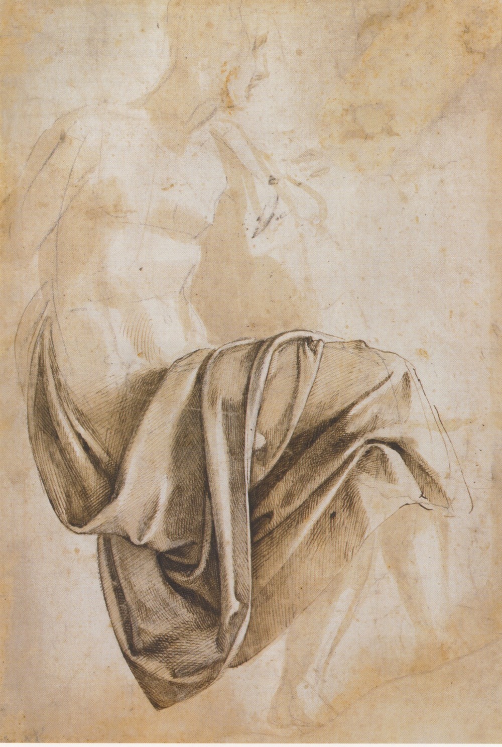 1000x1487 Michelangelo Discovering Da Vinci - Michelangelo Sketches