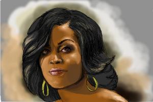 300x200 How To Draw Michelle Obama - Michelle Obama Sketch