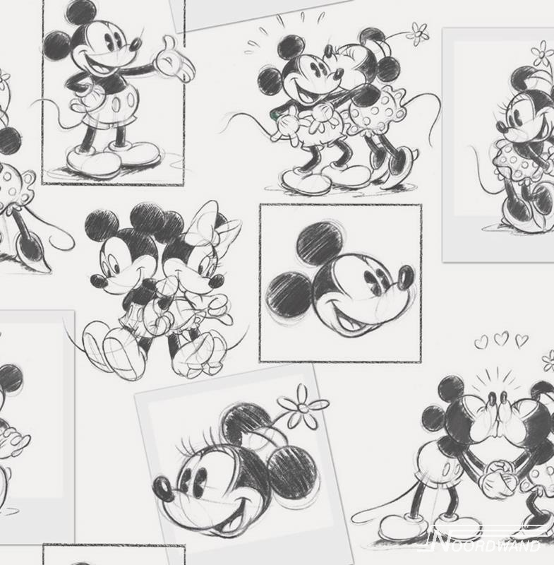 785x800 Kids At Home 5 Mickey Amp Minnie Sketch - Mickey And Minnie Sketch