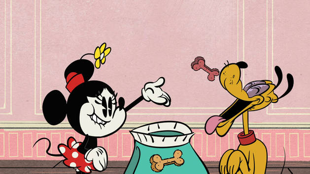 629x354 Mickey Cartoons Disney Mickey - Mickey Mouse And Minnie Mouse Sketch