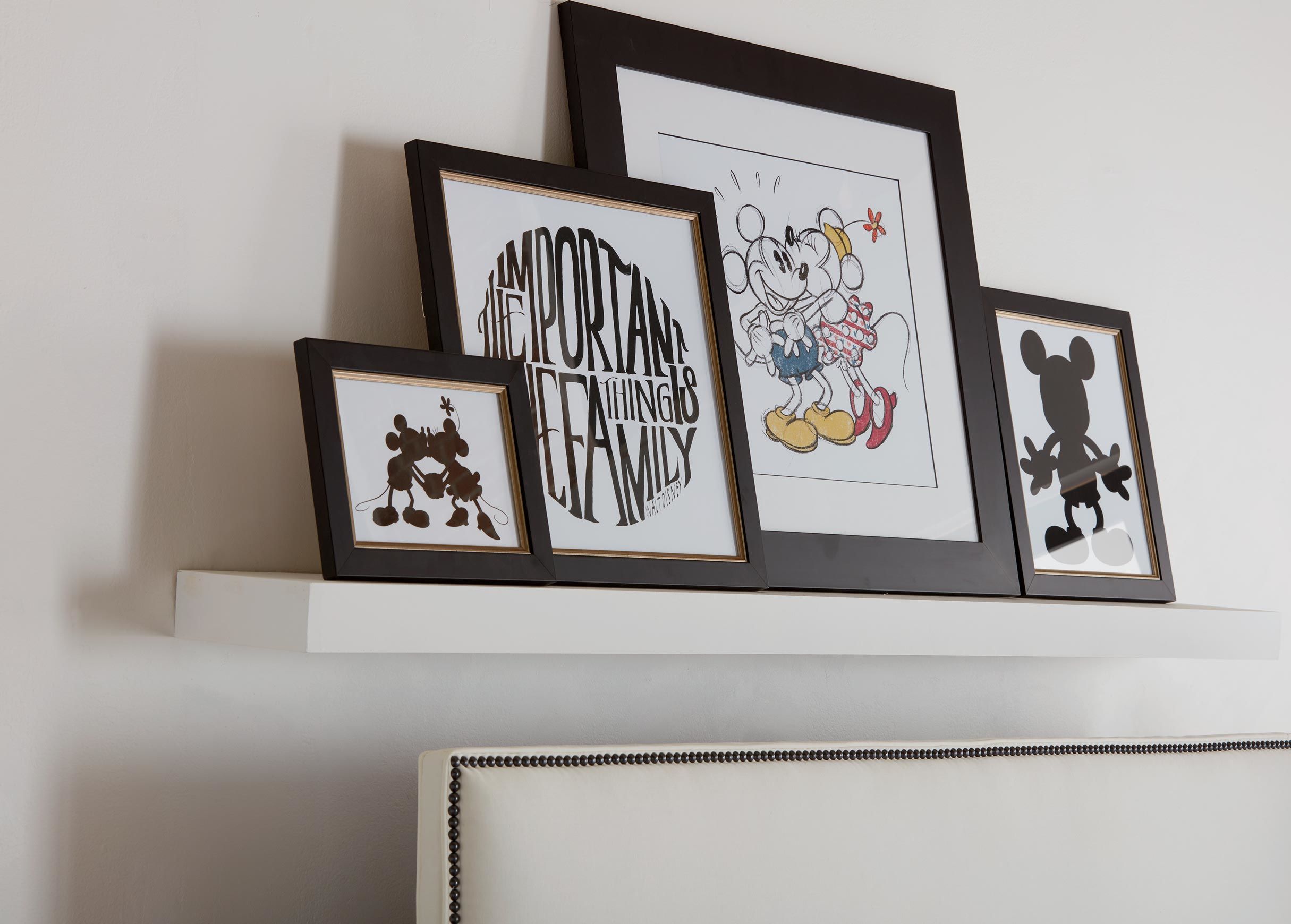 2430x1740 Mickey And Minnie Sketch Ii Art Ethan Allen - Mickey Mouse And Minnie Mouse Sketch