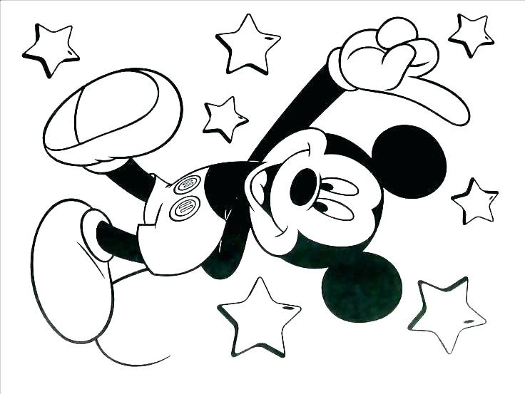736x553 Mickey Mouse Head Drawing Mickey Mouse Head Outline Printable - Mickey Mouse Ears Sketch