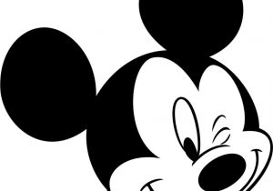 300x210 Mickey Mouse Face Sketch - Mickey Mouse Face Sketch