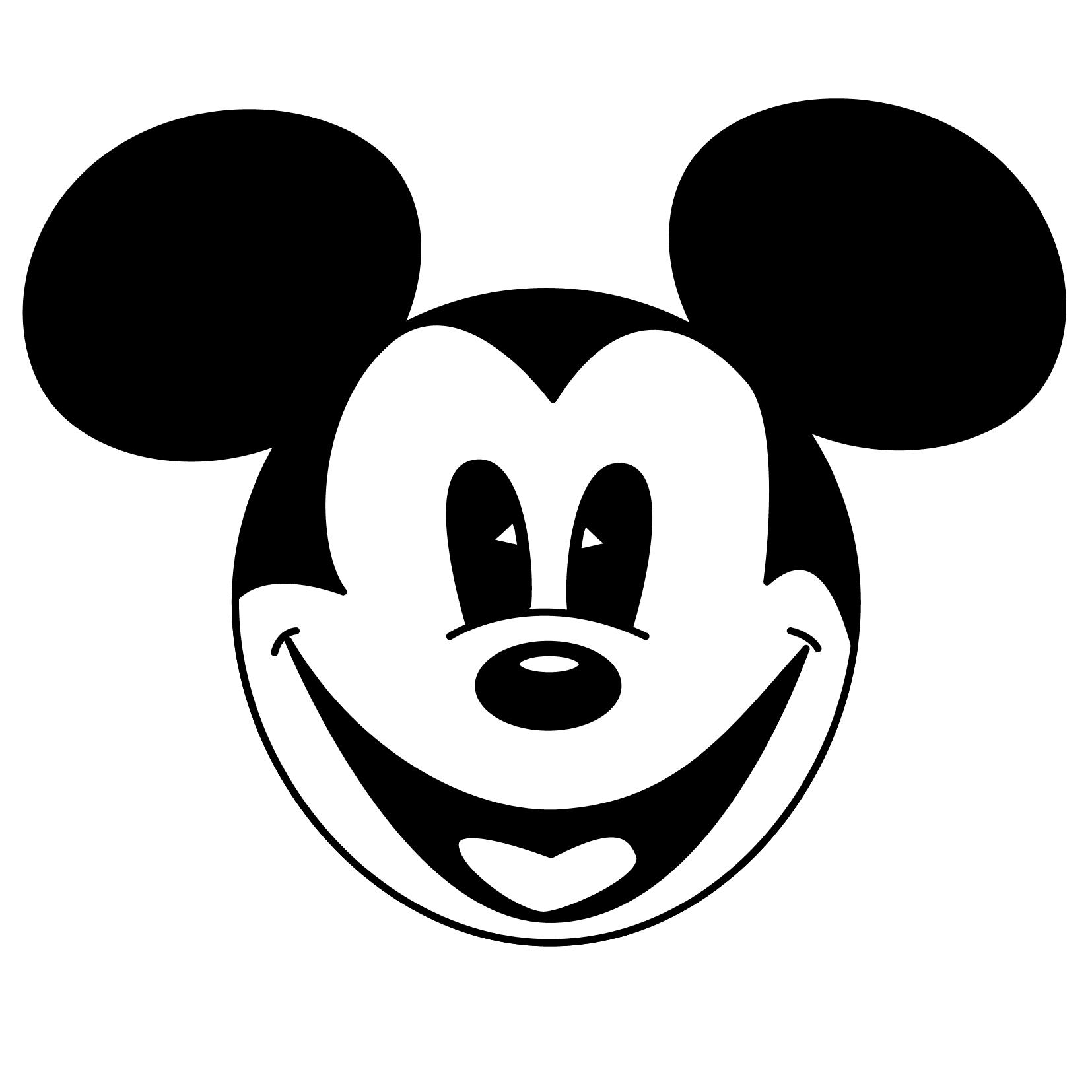 1654x1654 Mickey Mouse Sketch T Shirt - Mickey Mouse Face Sketch