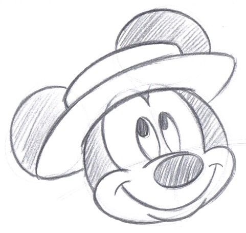 481x454 Mickey Mouse Risunki Drawings, Disney Drawings And - Mickey Mouse Sketch
