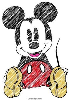 236x342 Mickey Mouse Disney Drawing Sketch Mickey Mouse Disney Pictures - Mickey Mouse Sketch