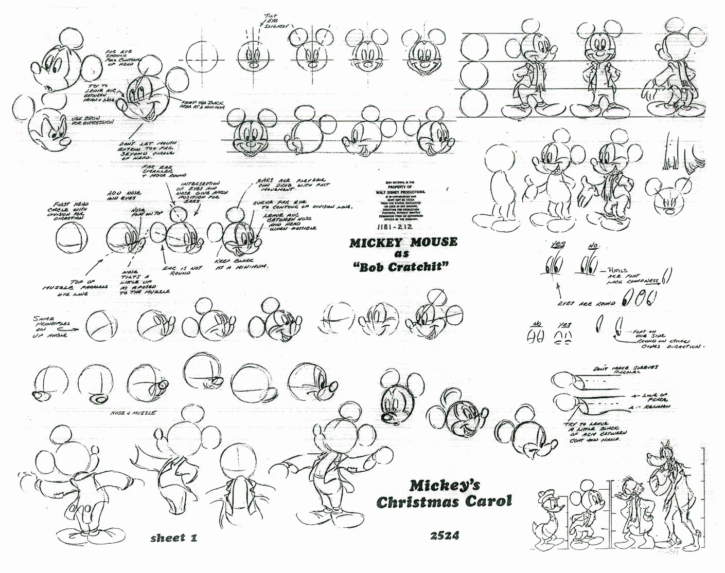 1409x1115 Mickey Mouse Sketch The Illusion Of Life Agosto 2011 - Mickey Mouse Sketch Pictures