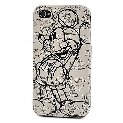 475x475 Disney Iphone 5 Case - Mickey Mouse Sketch Pictures