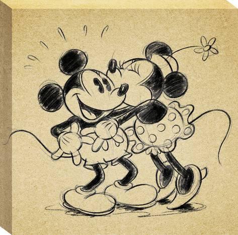 473x467 Disney Mickey Amp Minnie Mouse - Mickey Sketch