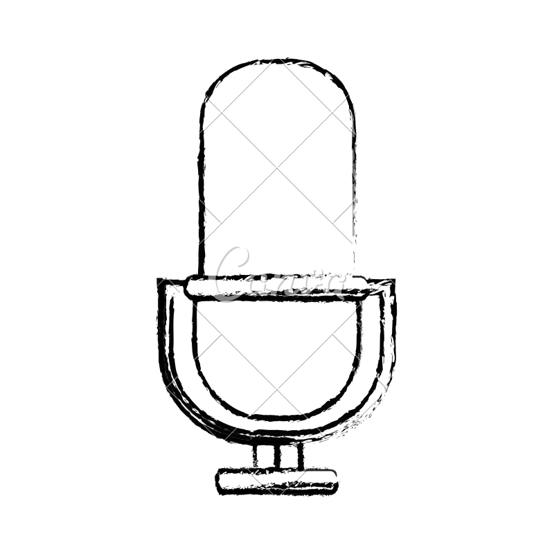 800x800 Microphone Sketch - Microphone Sketch