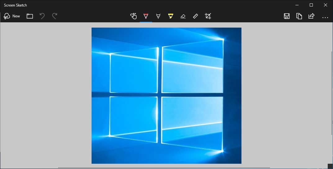 1073x545 Windows 10 Screen Sketch Update Fixes Blurry Screenshots For Insiders - Microsoft Sketch