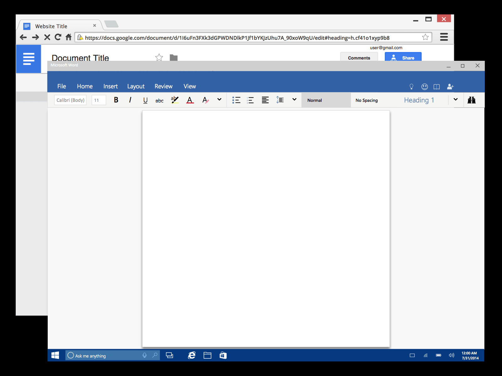 1600x1200 Google Docs And Microsoft Word Frames Sketch Freebie - Microsoft Sketch