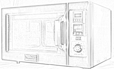 400x244 Safety Precautions For Microwave Usage - Microwave Sketch