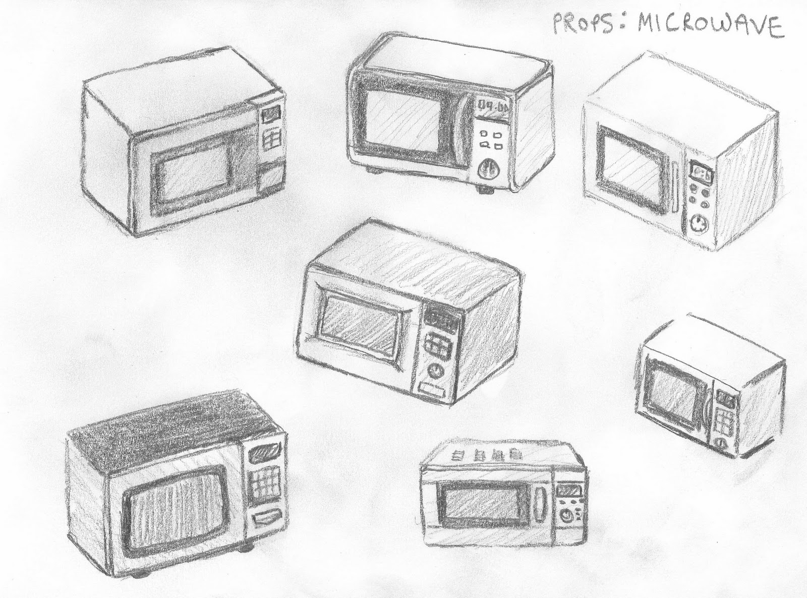 1600x1186 Uca Animation Group Project - Microwave Sketch