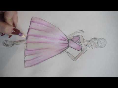 480x360 Fashion Sketching - Midi Sketch