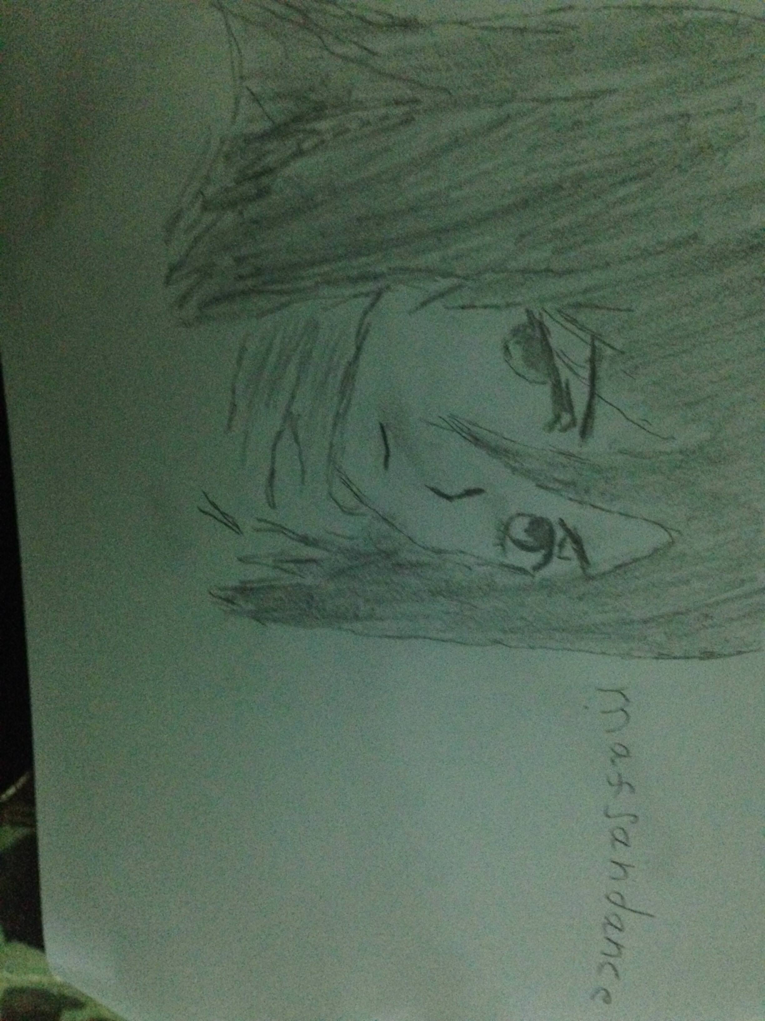 2448x3264 My Crappy Sketch Of Mikasa Chan In 2014 - Mikasa Sketch