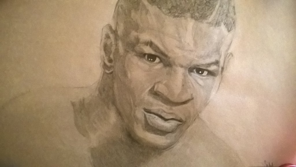 1024x577 Mike Tyson Sketch By Riberma By Riberma - Mike Tyson Sketch