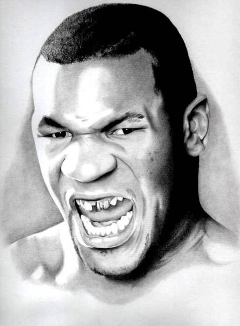 478x650 Stunning Mike Tyson Drawings And Illustrations For Sale On Fine - Mike Tyson Sketch