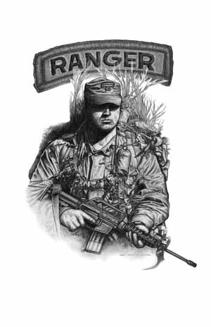 300x464 Military Prints - Military Sketches