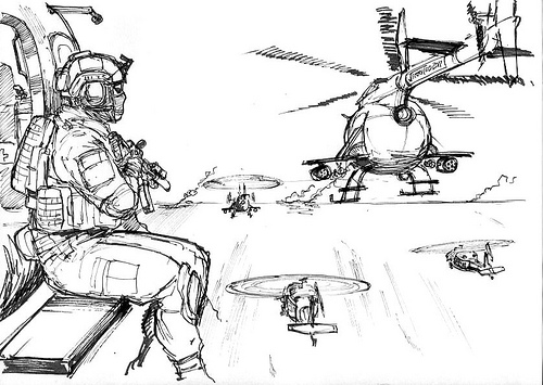 500x355 Teo Ology - Military Sketches