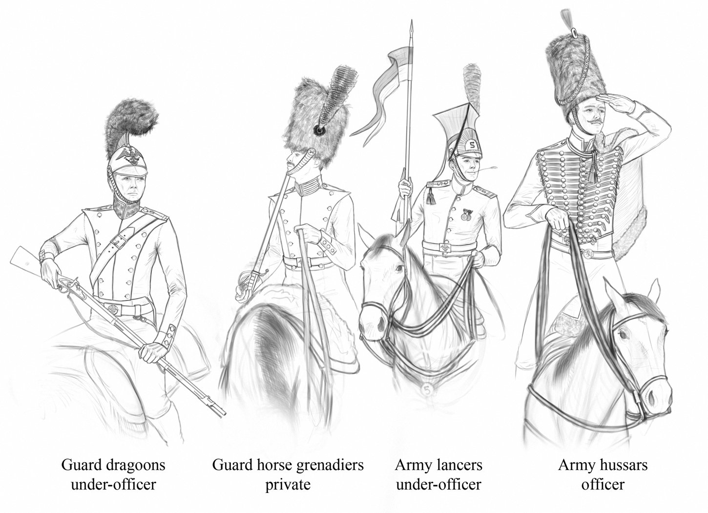 1450x1050 Artstation - Military Sketches