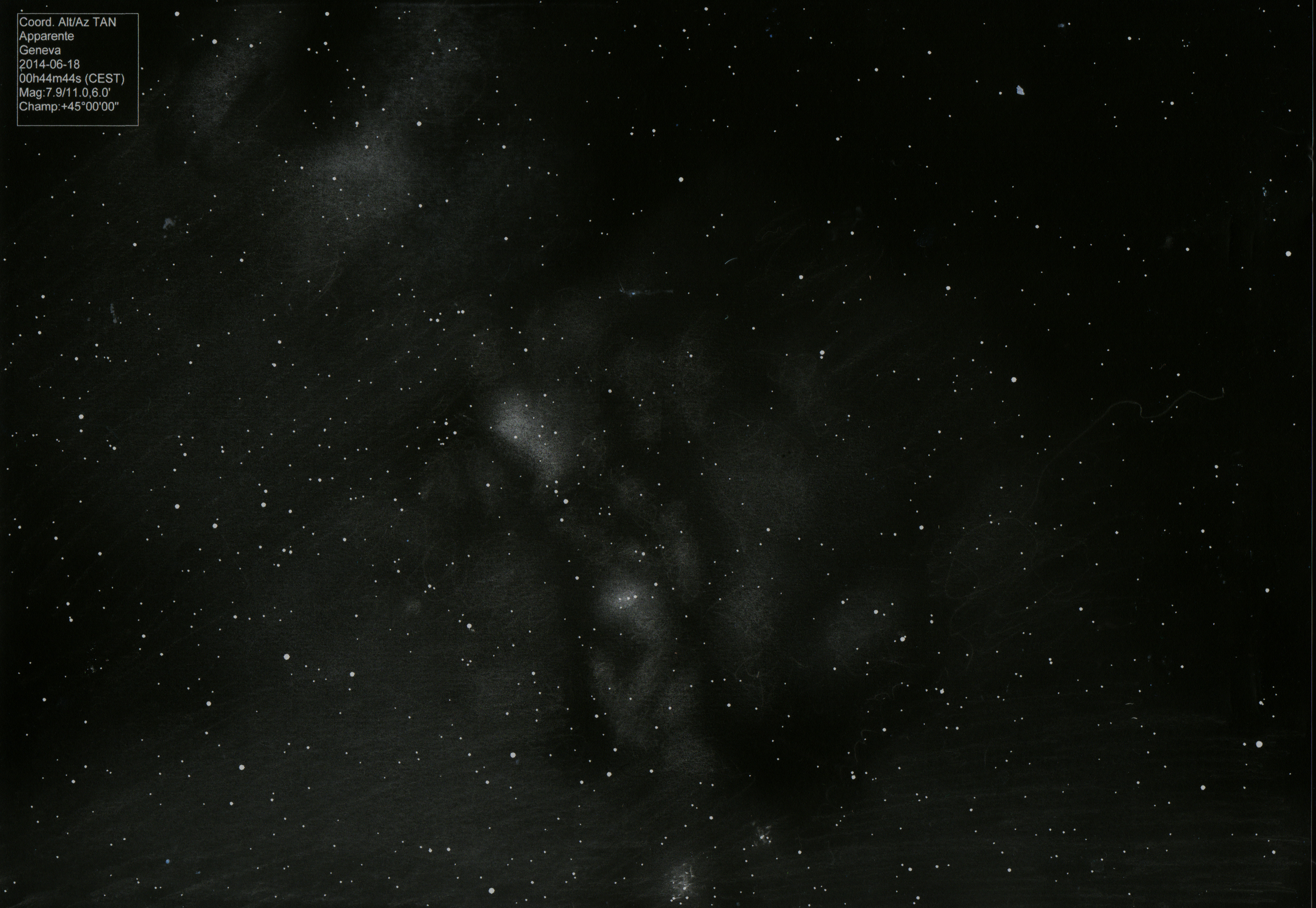 3501x2416 Milky Way Astronomy Sketch Of The Day - Milky Way Galaxy Sketch