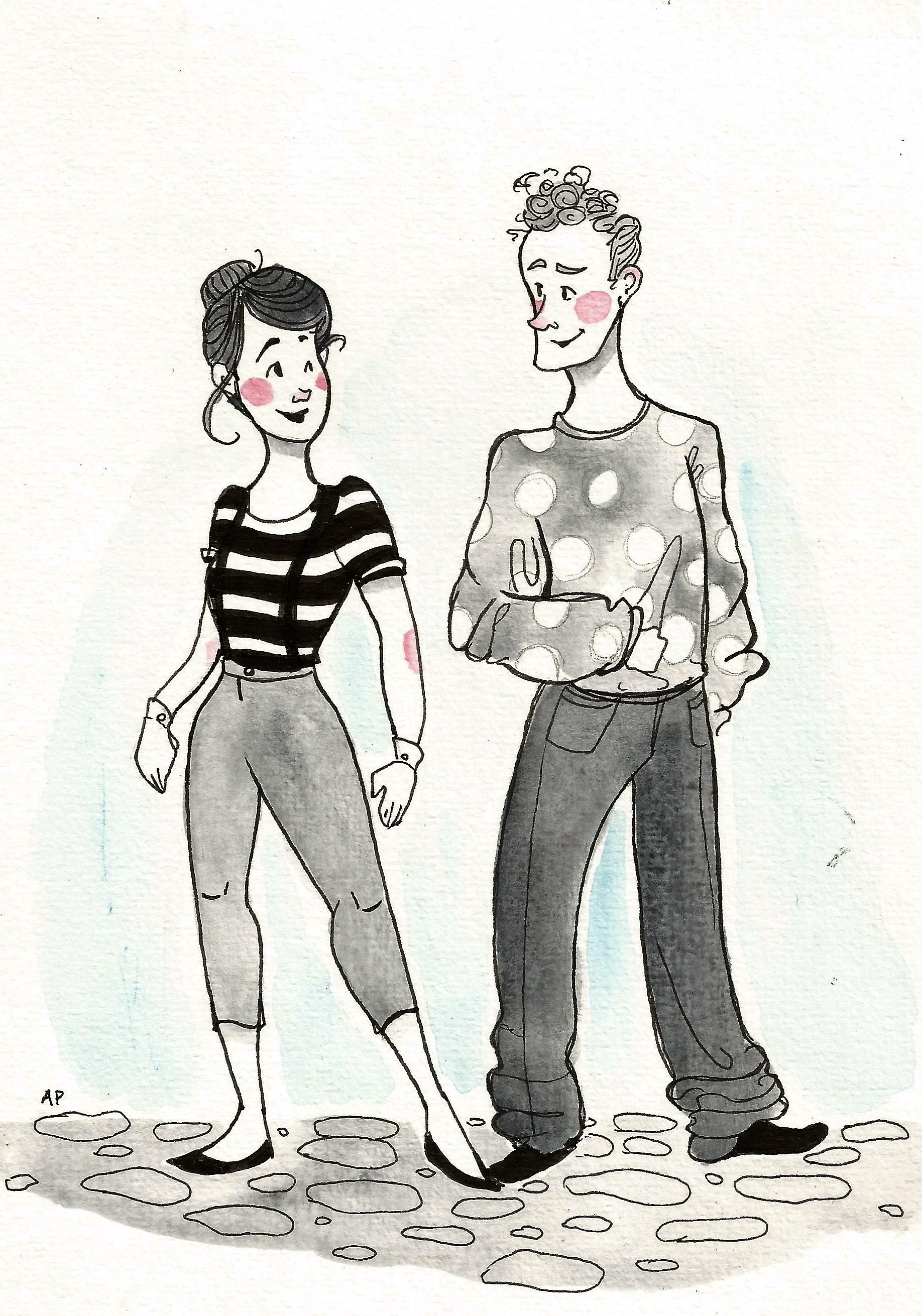 1836x2621 Mime Love Annie Draws Things - Mime Sketch