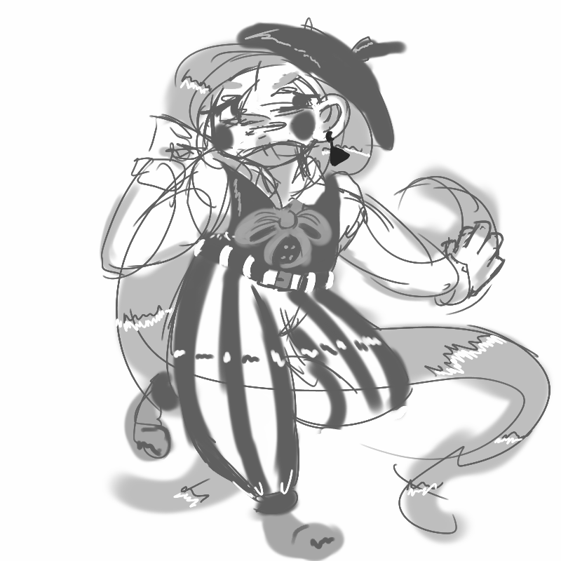 800x800 Warm Up Mime Sketch By Jan200 - Mime Sketch