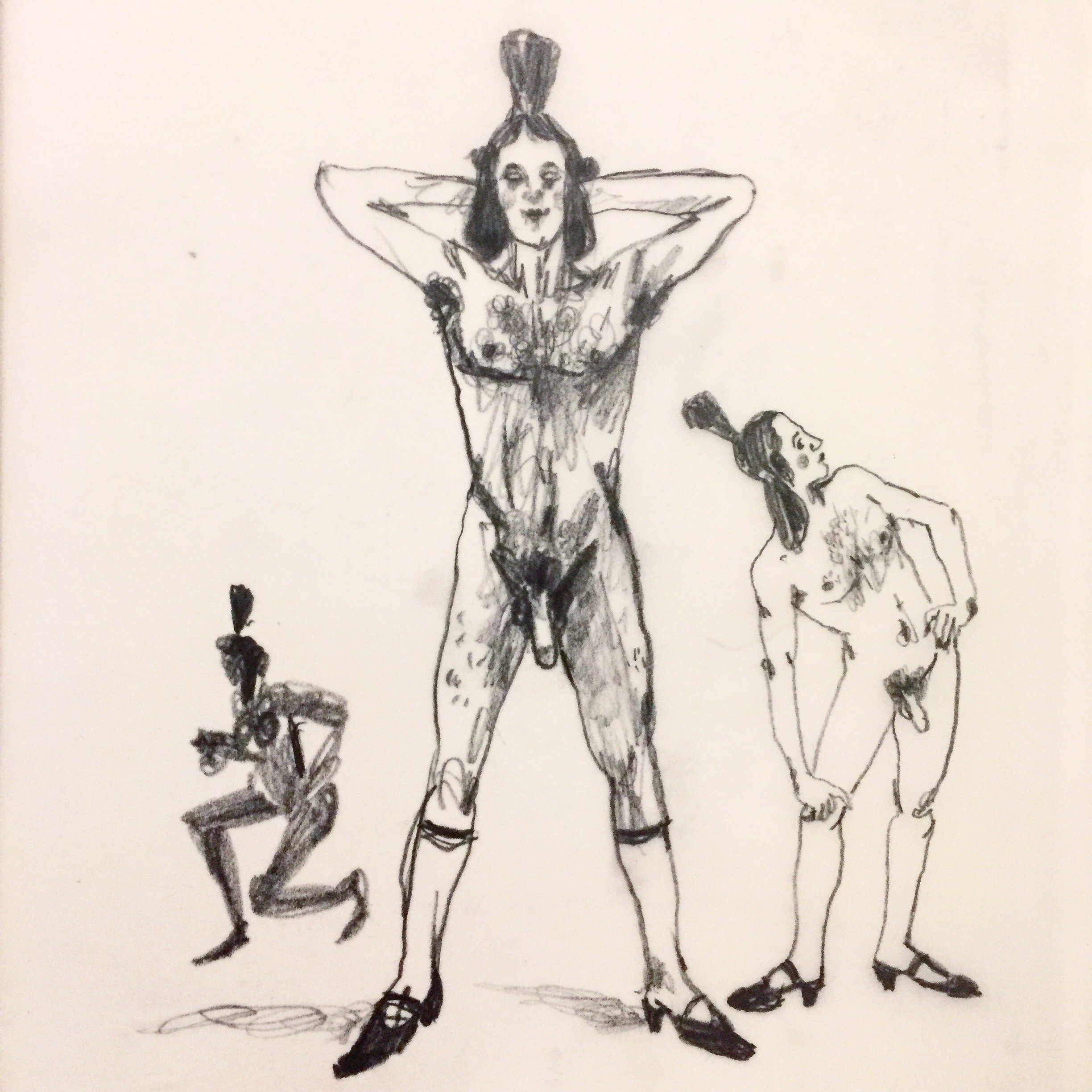 2448x2448 Nero Magazine Emiliano Maggi Drawing For Queer - Mimosa Sketch