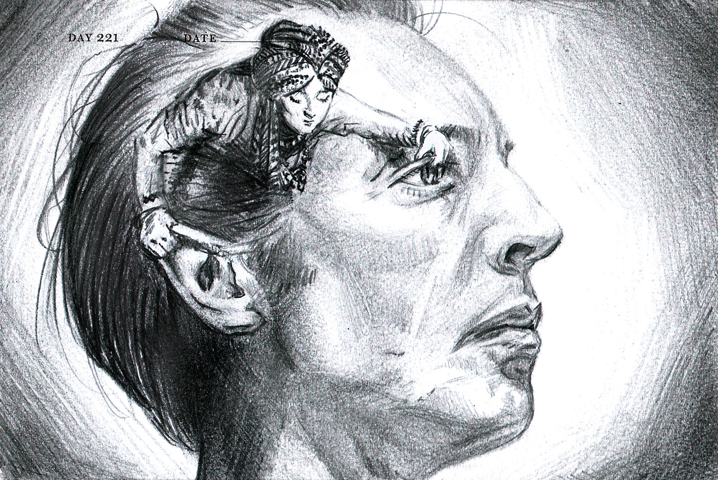 1421x950 A Sketch A Day - Mind Sketch