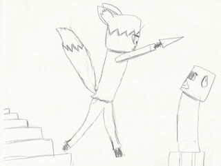 320x241 Woo! My - Minecraft Creeper Sketch