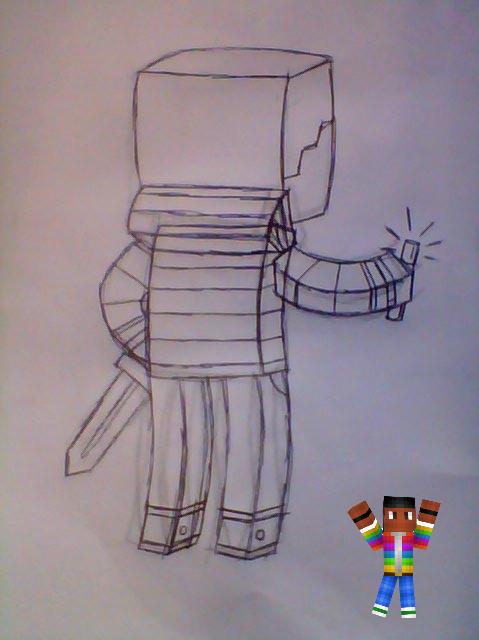 479x640 Ace~ Sneakerace Sketch No Color Minecraft Blog - Minecraft Sketch