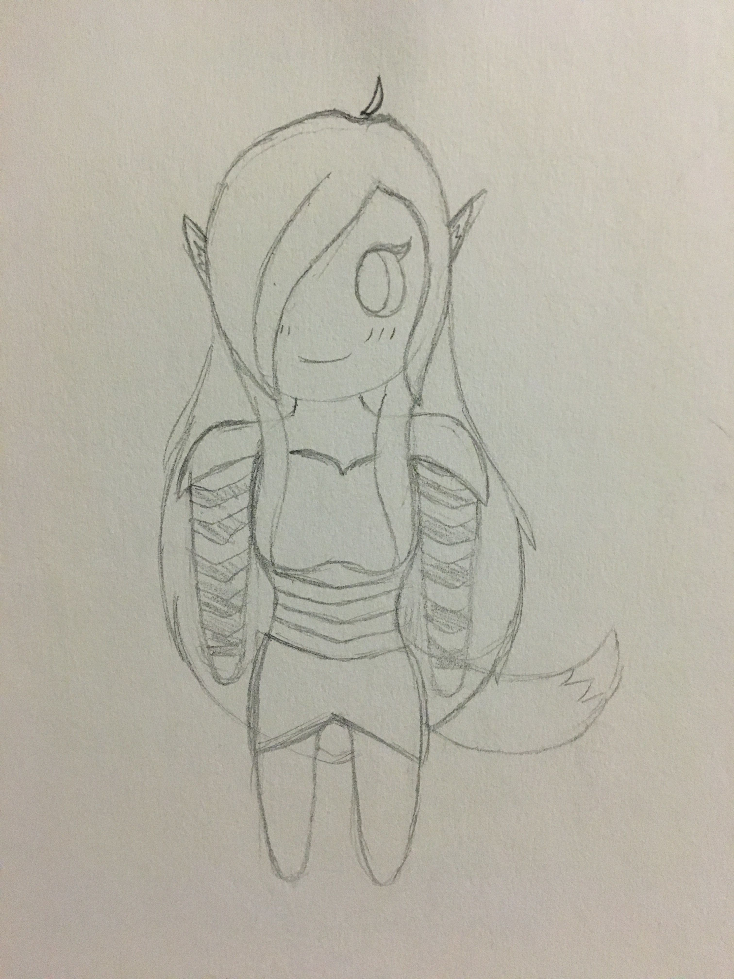 3024x4032 I Drew This A Couple Years Ago When I Had This Minecraft Skin - Minecraft Skin Sketch