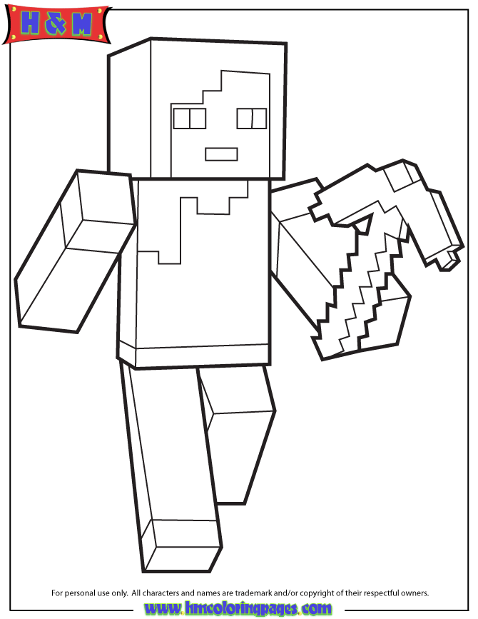670x867 Minecraft Skins Coloring Pages 402369 - Minecraft Skin Sketch