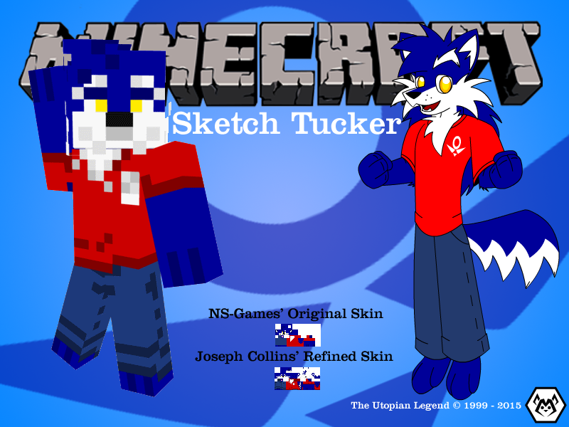 800x600 Sketch Tucker Minecraft Skin By Ns Games - Minecraft Skin Sketch