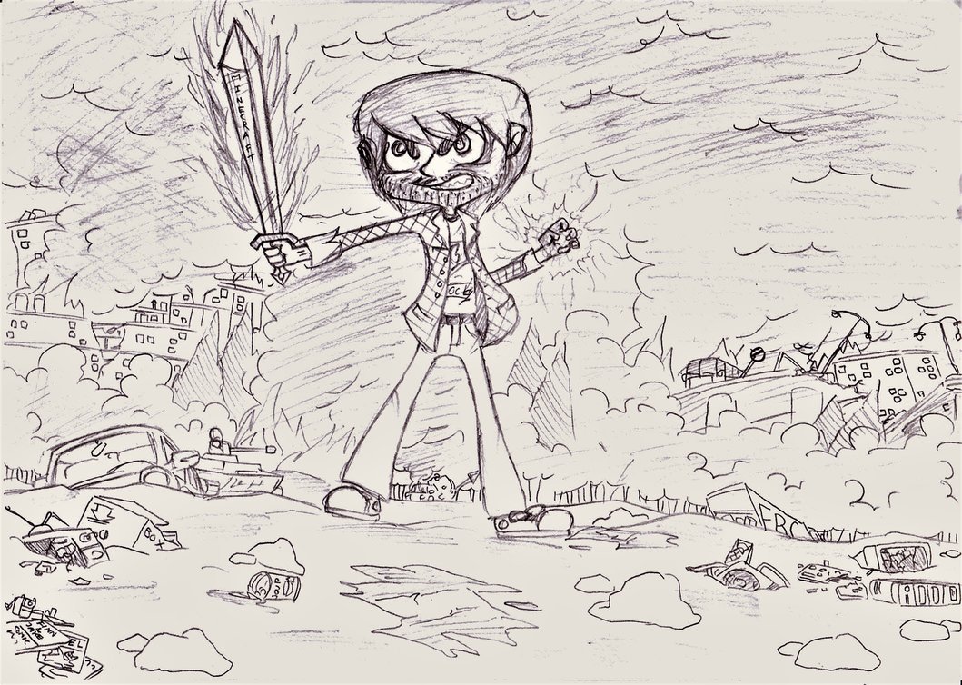 1059x754 Minecraft - Minecraft Steve Sketch