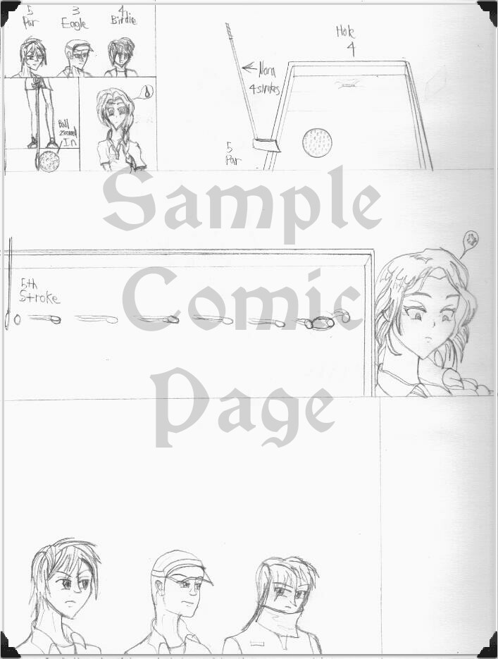 707x935 Drift Girls Sample - Mini Golf Sketch