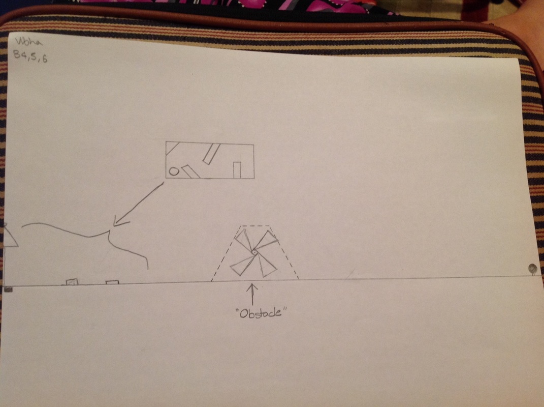 1071x800 Mini Golf Assignment - Mini Golf Sketch