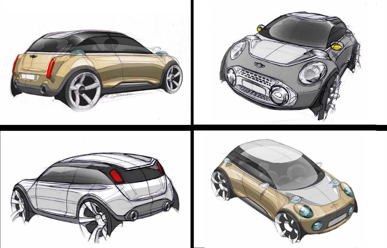 1280x822 The Mini Growing Up Or Just Growing - Mini Sketch