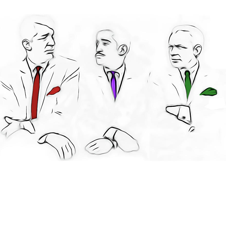 880x900 Rat Pack Minimal Sketch 1 Photograph By Nicholas Romano - Minimal Sketch