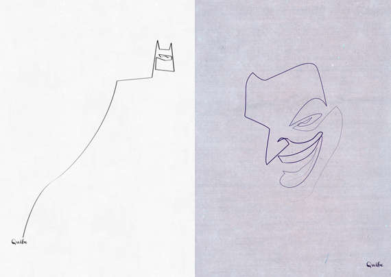 570x404 Minimalist Cartoon Sketches One Line Prints - Minimalist Sketch