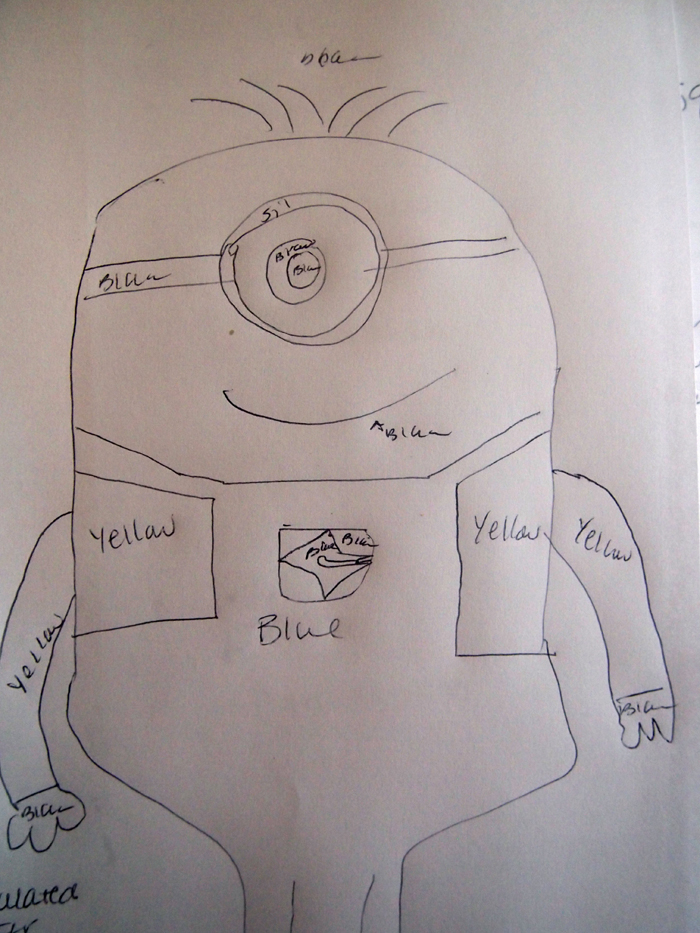700x933 Minion Sketch - Minion Sketch