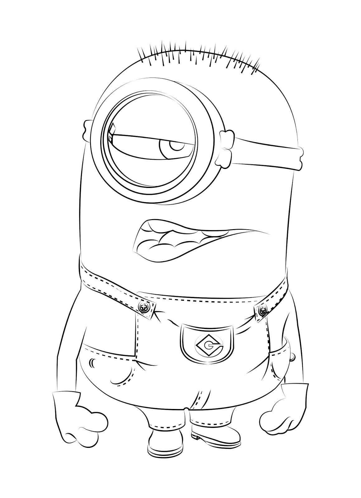 1159x1600 The Minions - Minion Sketch