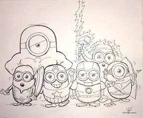 288x238 Henchmen For Hire - Minion Sketch