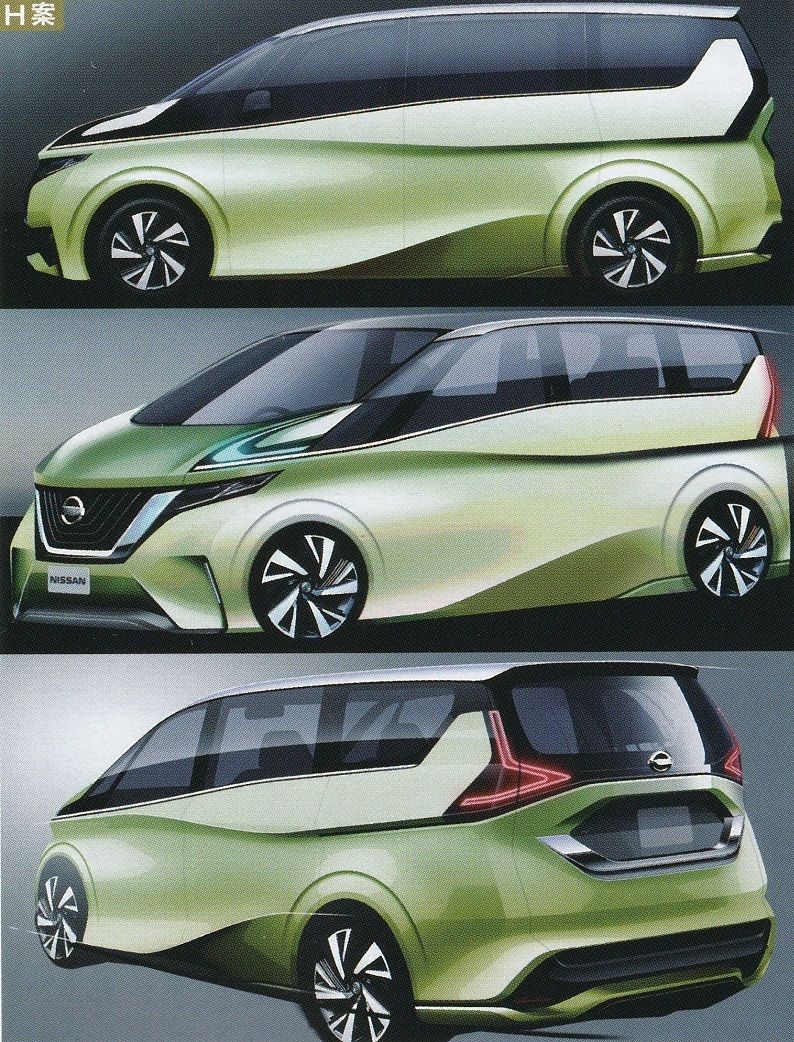 794x1042 - Minivan Sketch