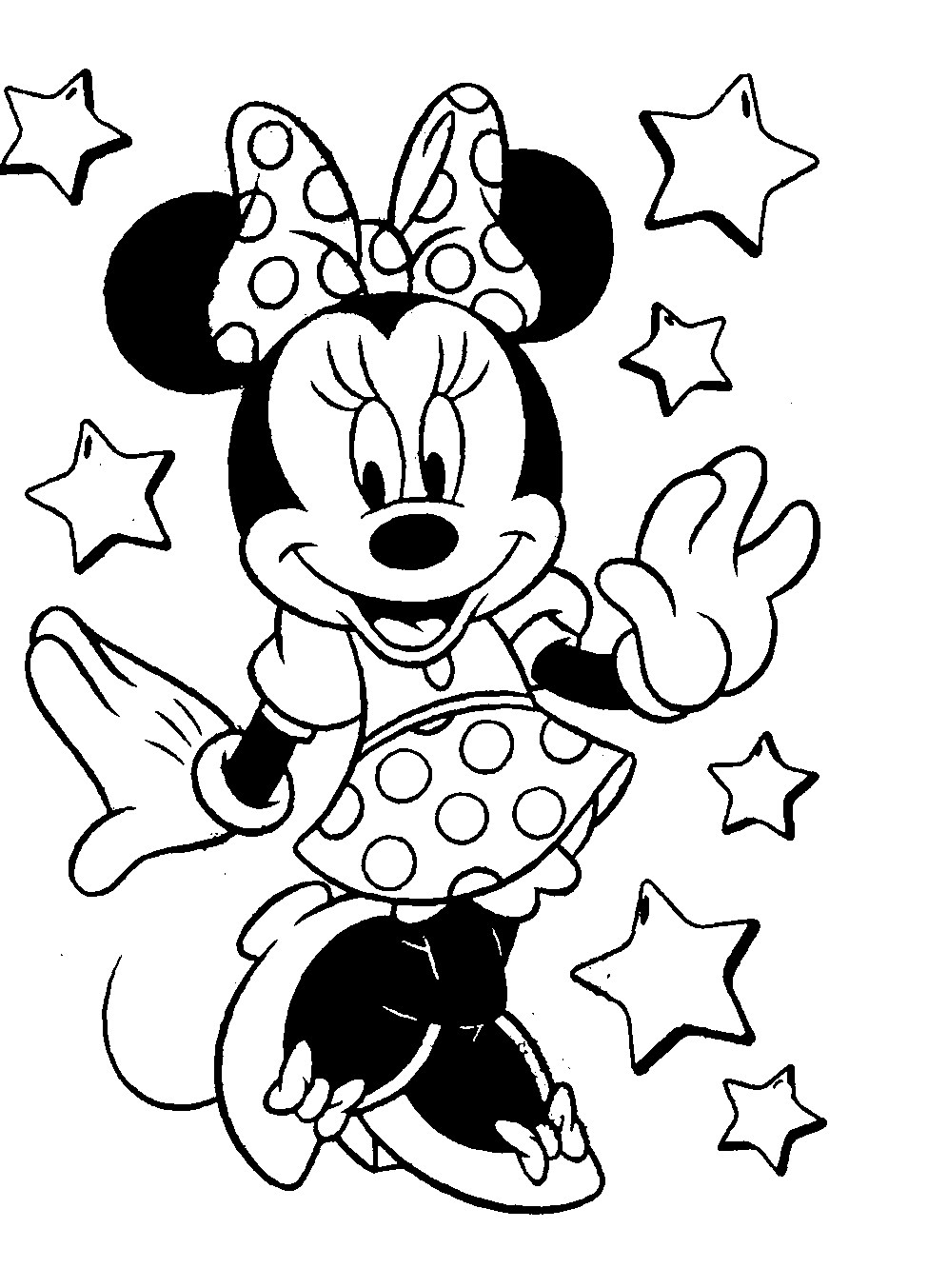 975x1353 Cute Mickey Mouse Drawings - Minnie And Mickey Mouse Sketch