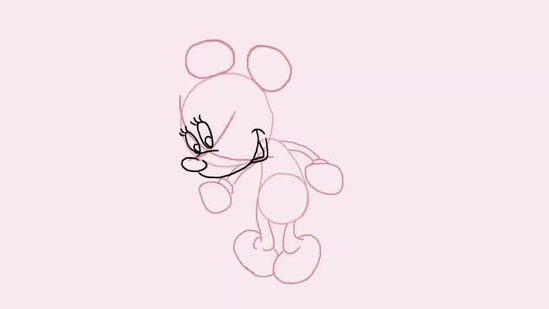 Minnie Mouse Sketch