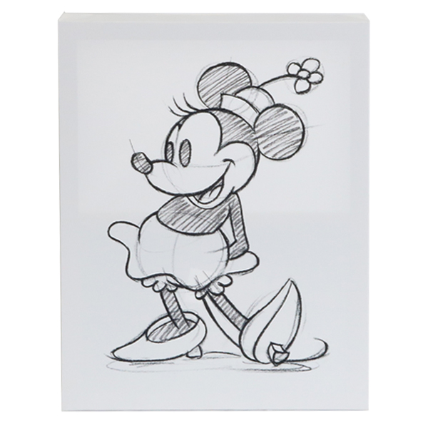 600x600 Minnie Mouse Sketch Canvas Wall Art Harry Corry Limited - Minnie Mouse Sketch